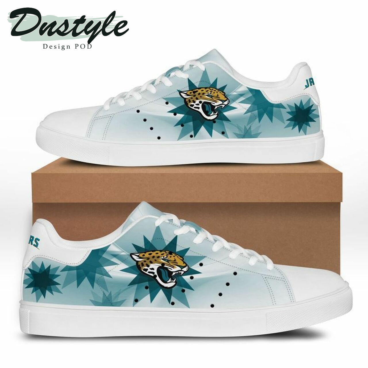 JWFancy Jacksonville Jaguars Skate Stan Shoes Sneakes For Men And Women