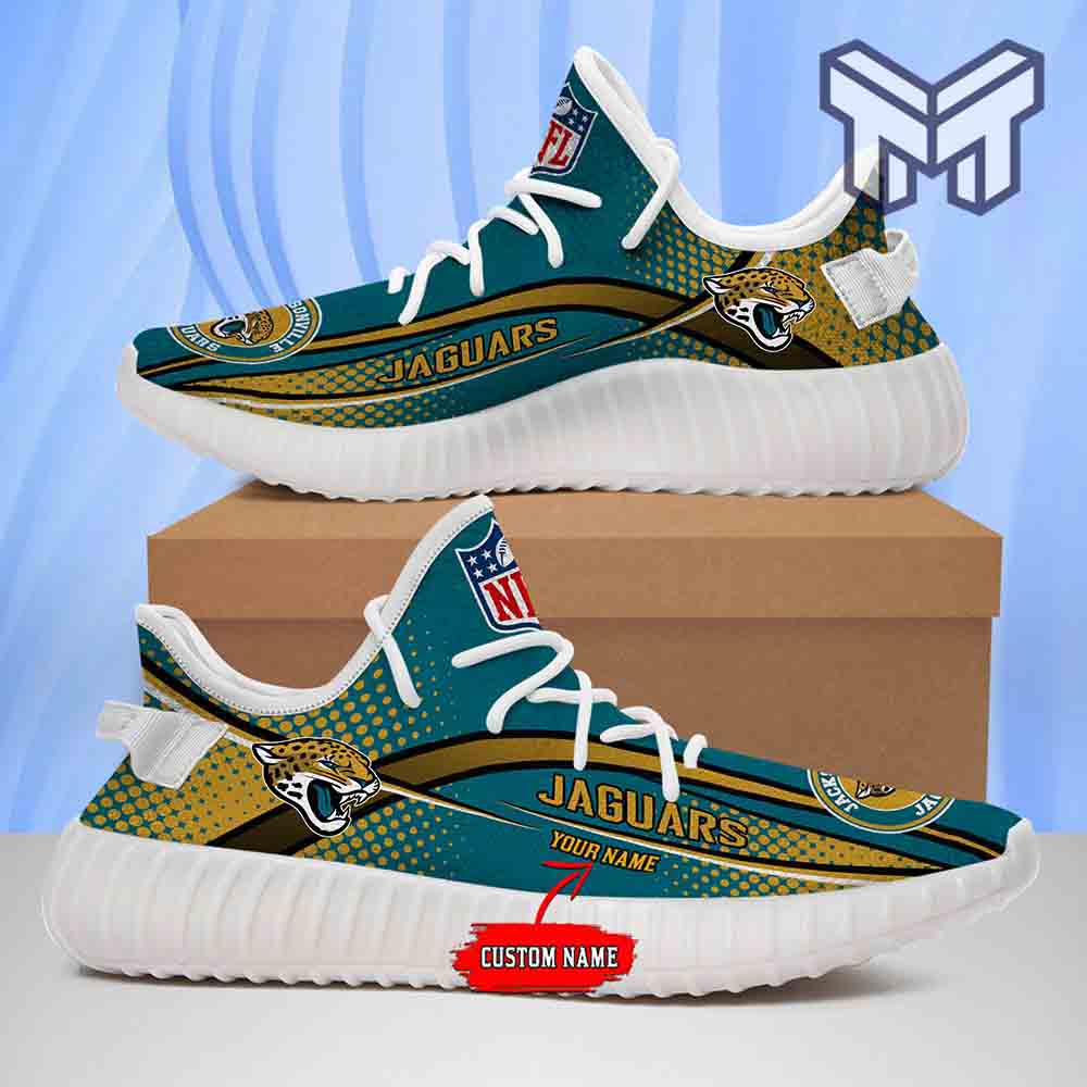 JWFancy Jacksonville Jaguars Yeezy Boost Shoes For Men And Women
