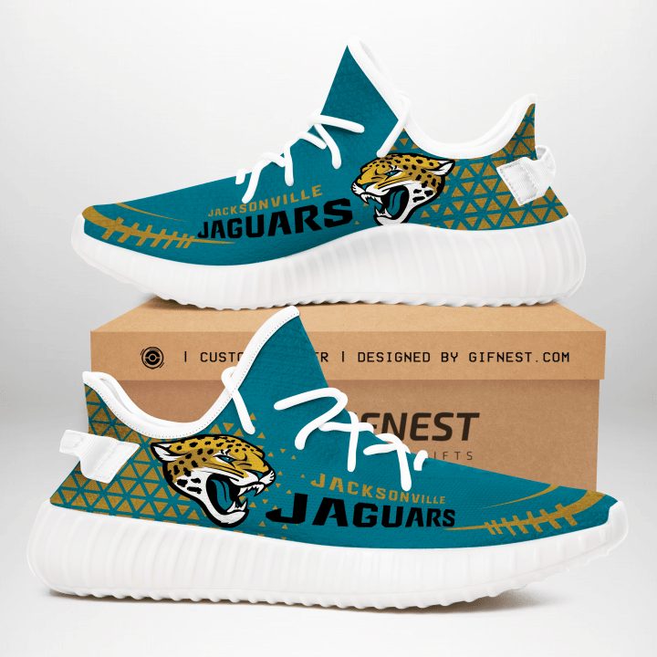 JWFancy Jacksonville Jaguars Yeezy Boost Shoes For Men And Women