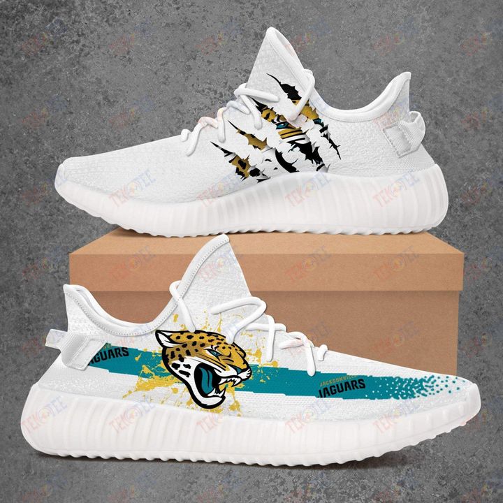 JWFancy Jacksonville Jaguars Yeezy Boost Shoes For Men And Women
