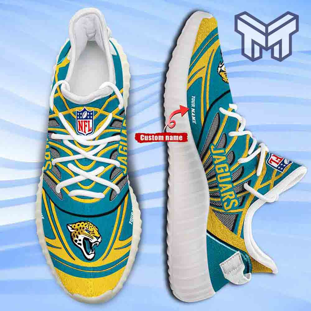 JWFancy Jacksonville Jaguars Yeezy Boost Shoes For Men And Women