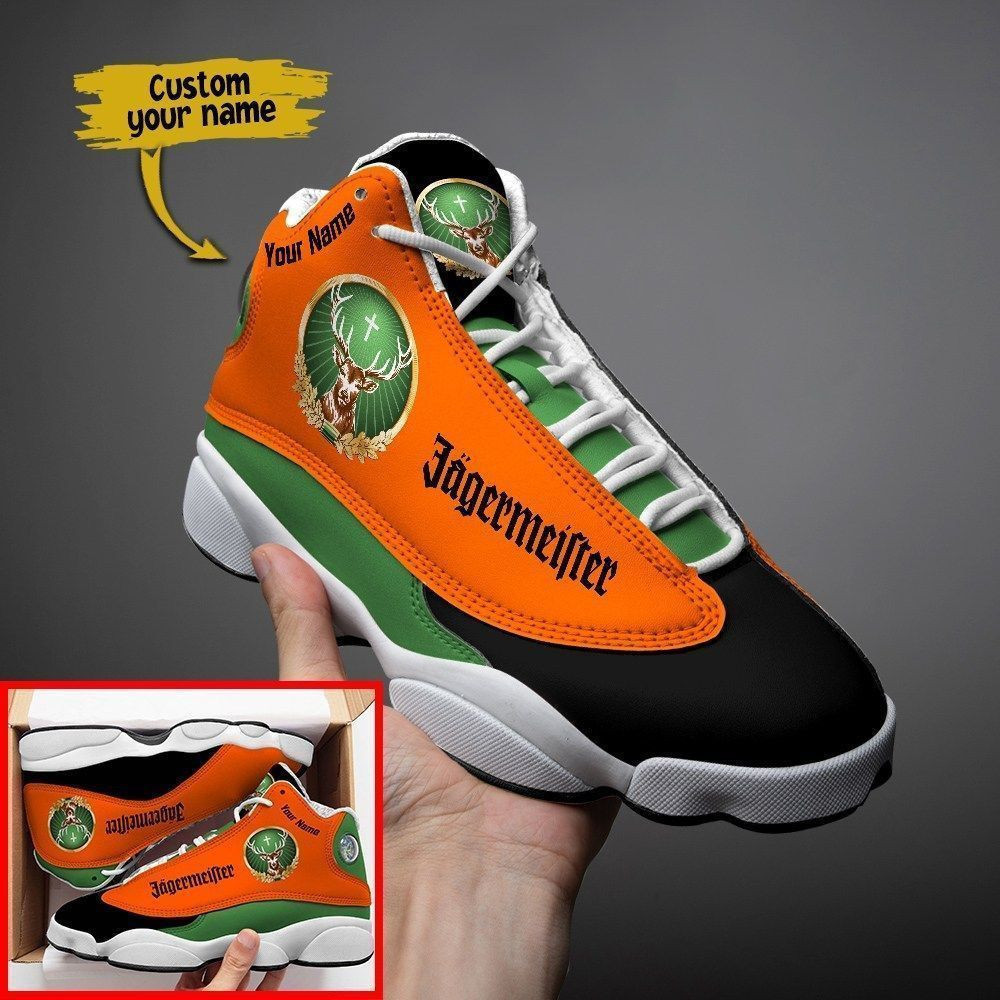 JWFancy Jagermeister AJ13 Sneakers Shoes For Men And Women
