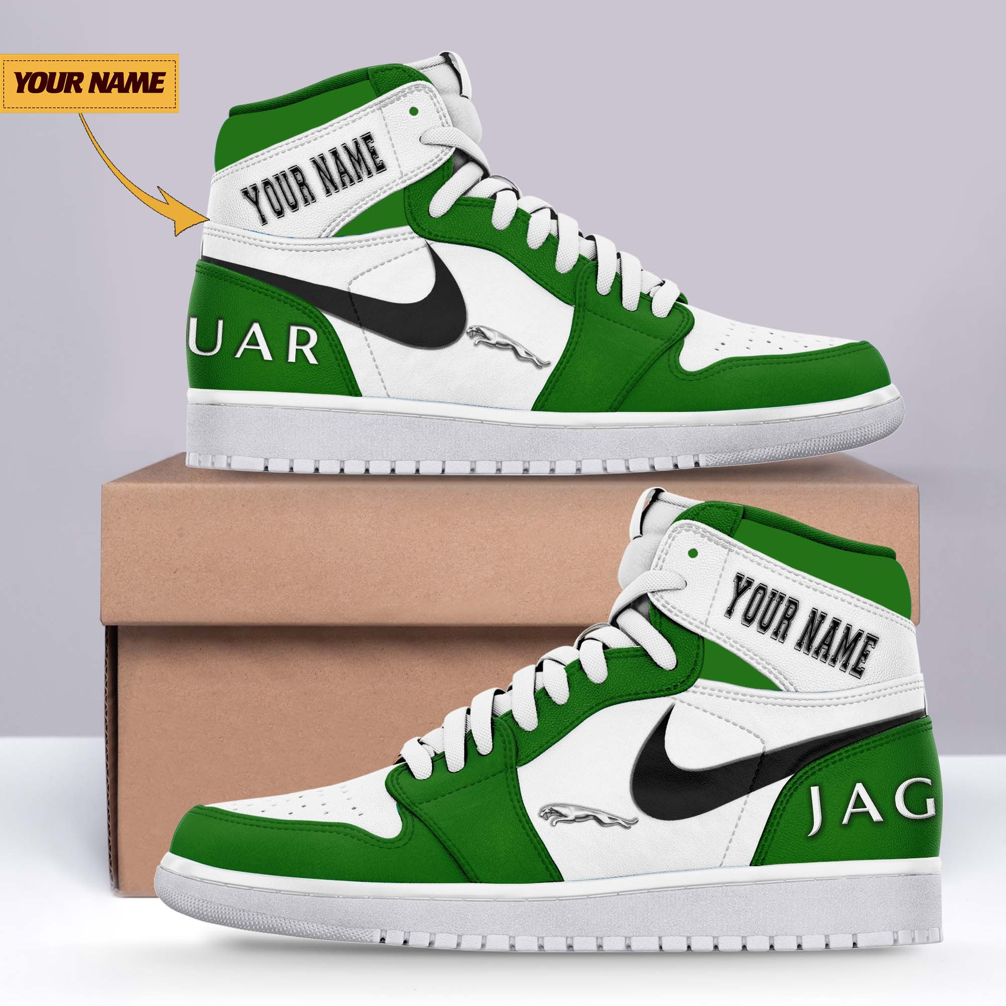 JWFancy Jaguar AJ1 High Sneakers Shoes For Men And Women