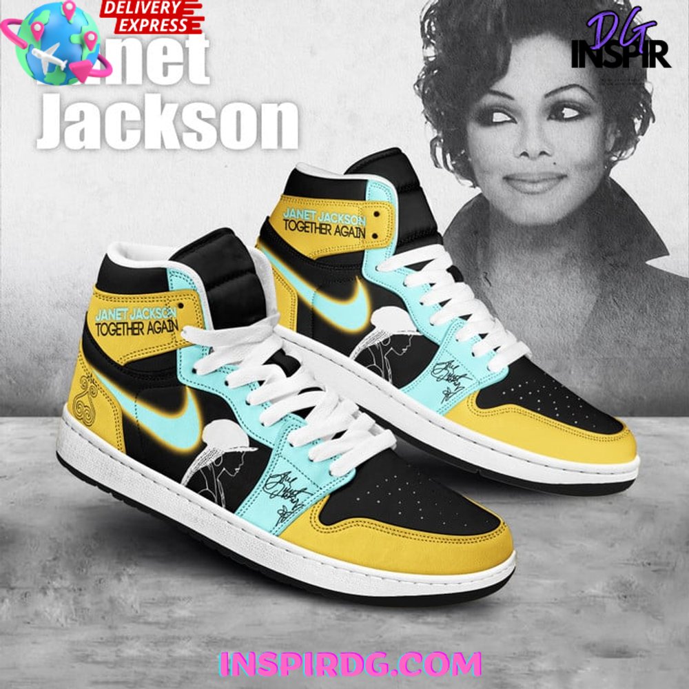 JWFancy Janet Jackson Air Low-Top Sneakers Shoes For Men And Women