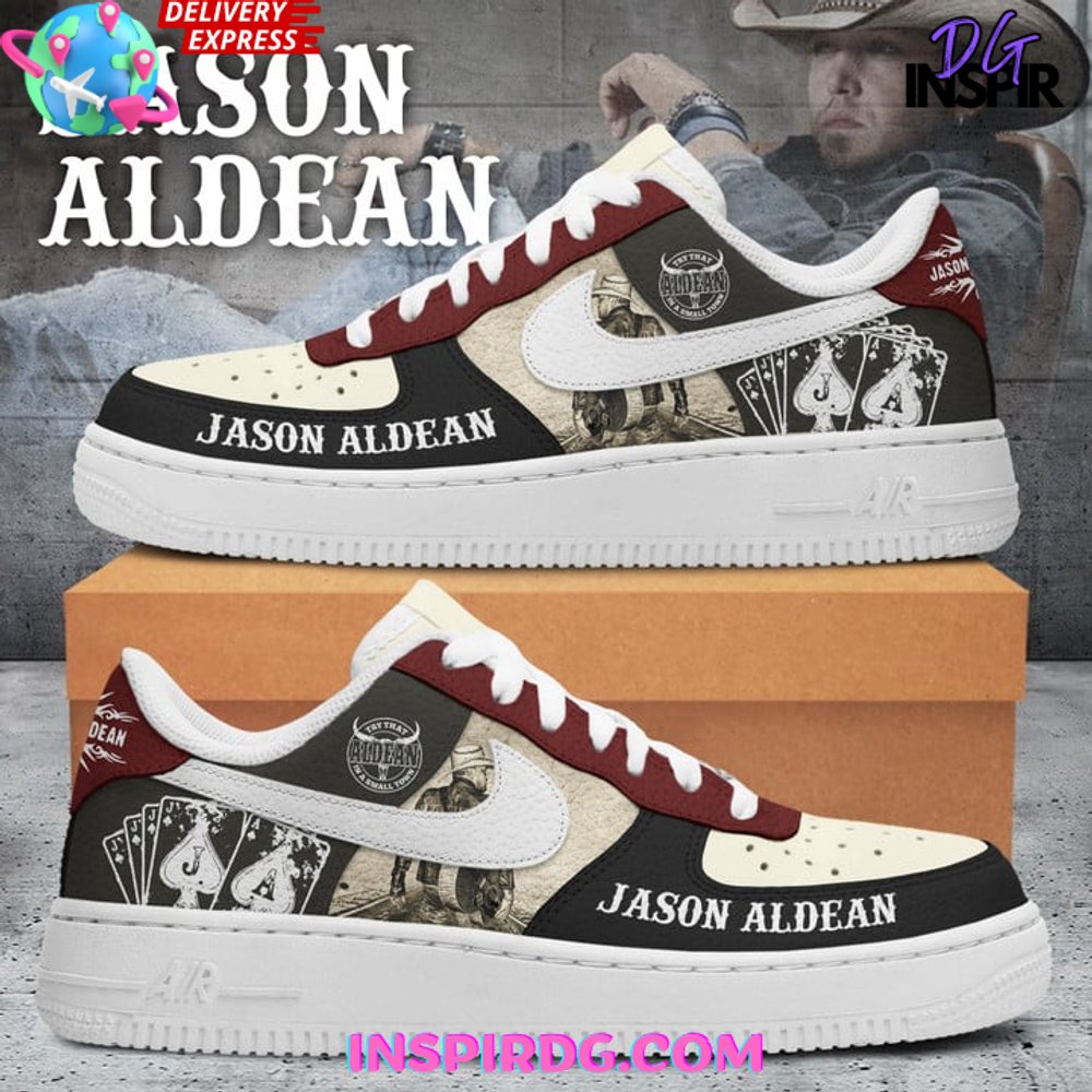 JWFancy Jason Aldean Air Low-Top Sneakers Shoes For Men And Women