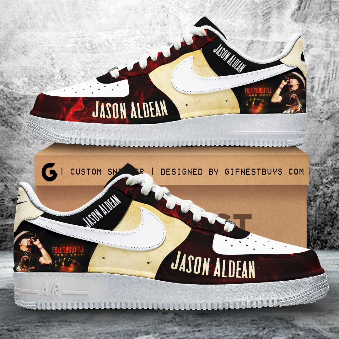 JWFancy Jason Aldean Air Low-Top Sneakers Shoes For Men And Women