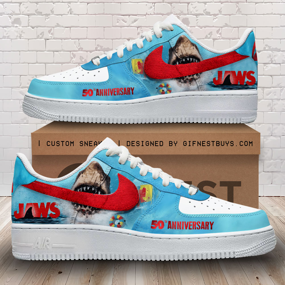 JWFancy Jaws Air Low-Top Sneakers Shoes For Men And Women