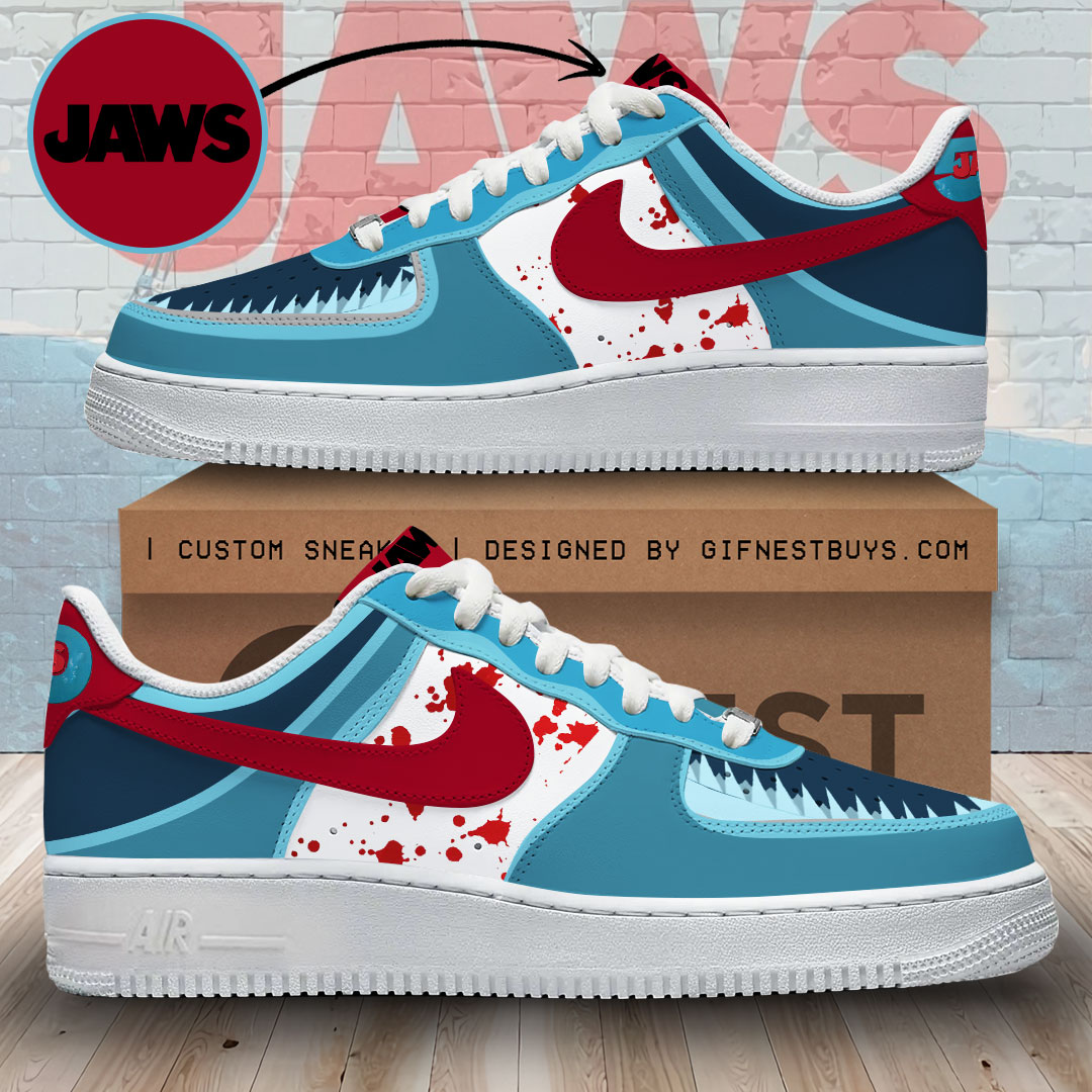 JWFancy Jaws Air Low-Top Sneakers Shoes For Men And Women