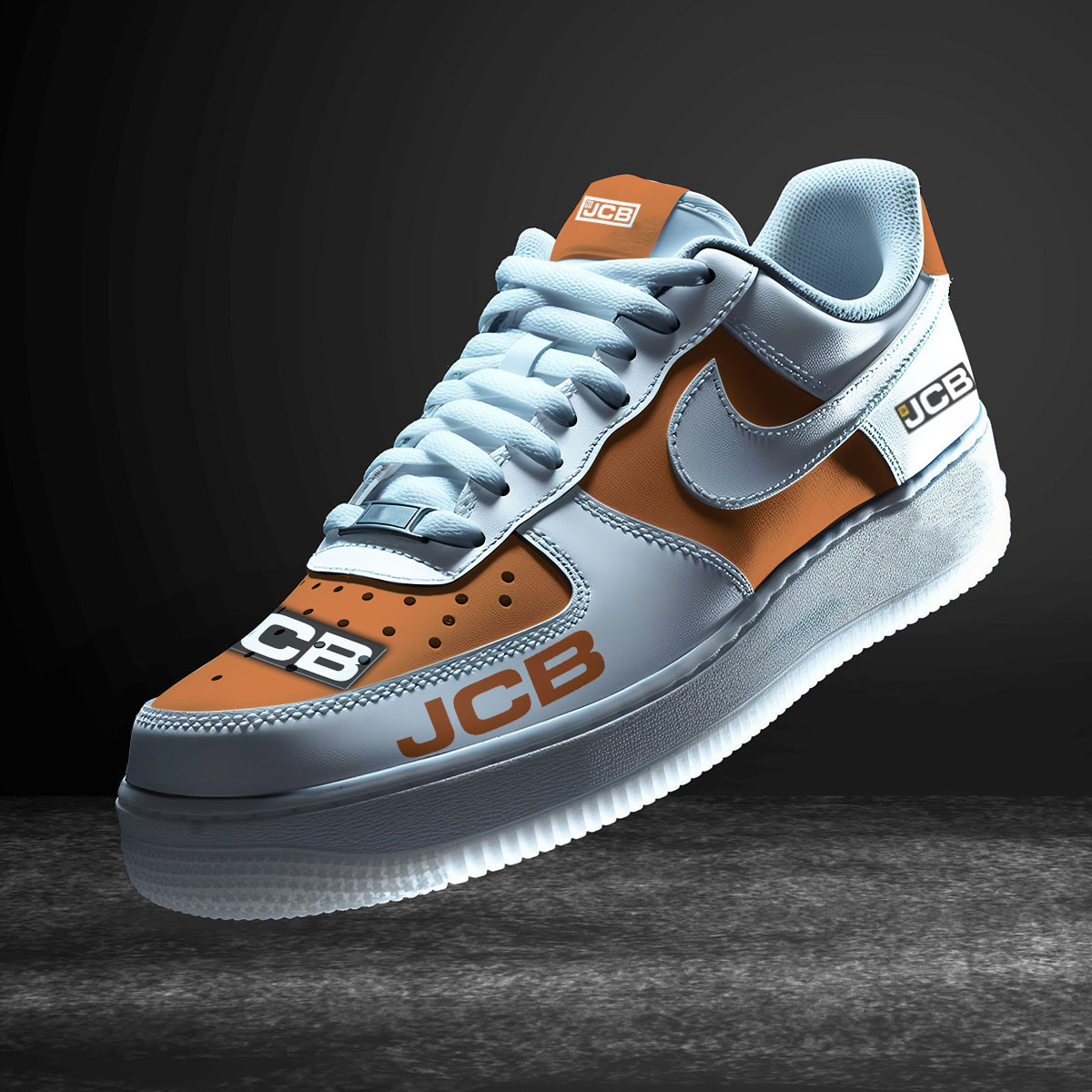 JWFancy JCB Air Low-Top Sneakers Shoes For Men And Women