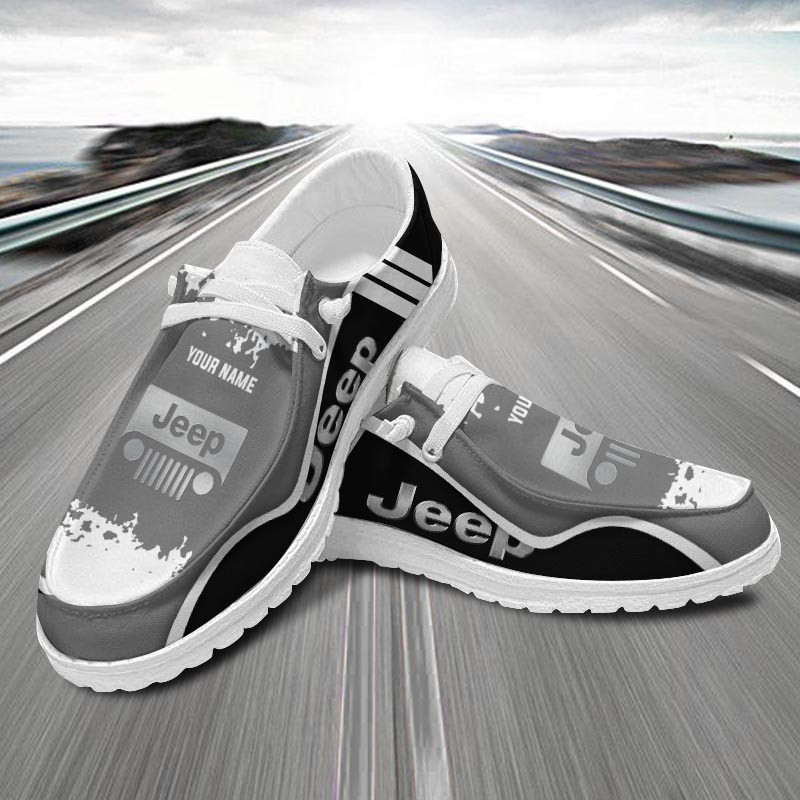 JWFancy Jeeps Hey Dude Shoes Wally Men's Lace Up Loafers Comfortable For Men And Women