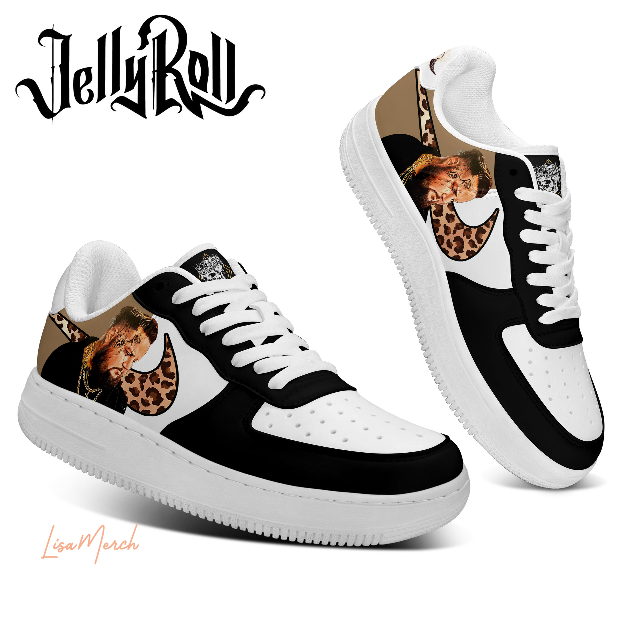 JWFancy Jelly Roll Air Low-Top Sneakers Shoes For Men And Women
