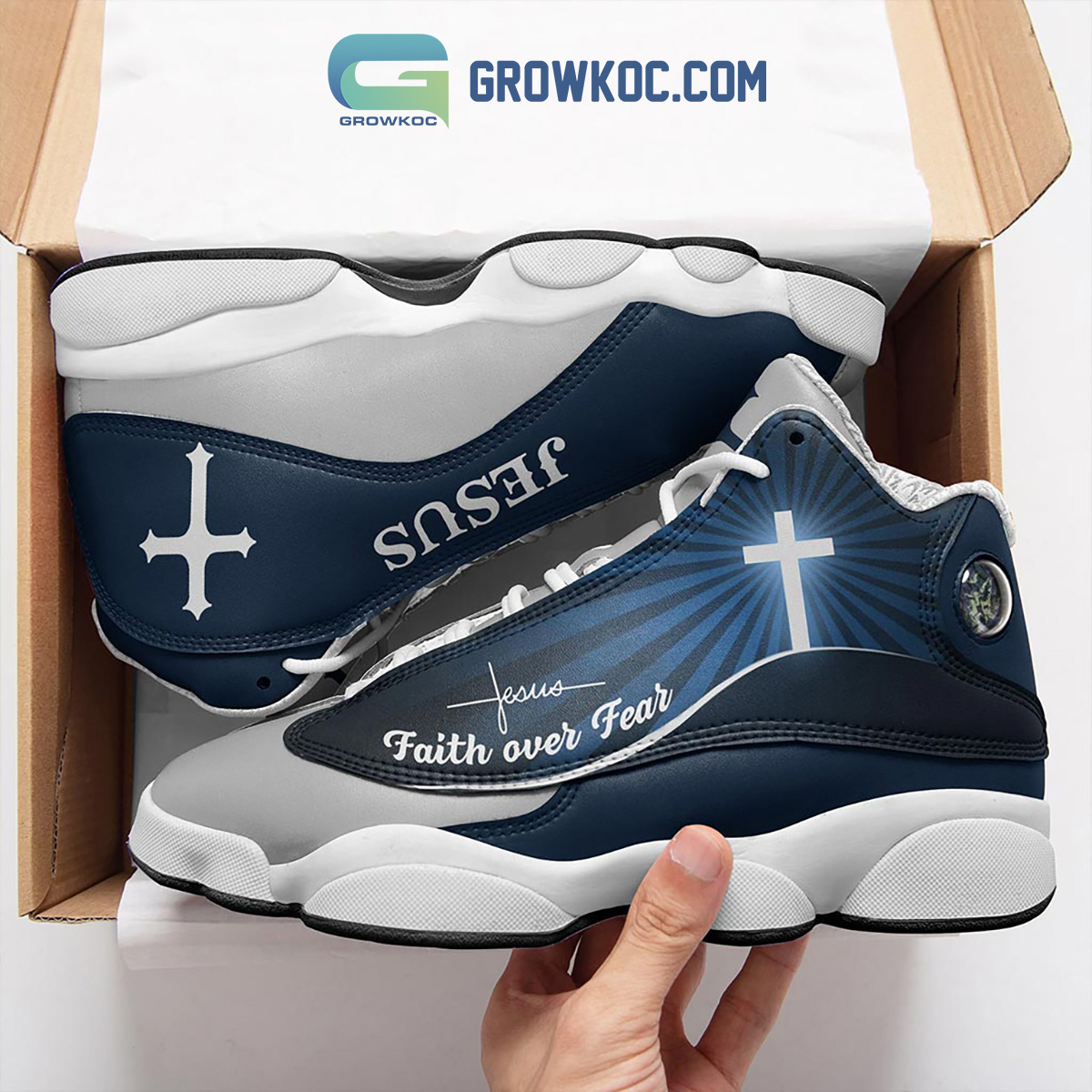 JWFancy Jesus AJ13 Sneakers Shoes For Men And Women