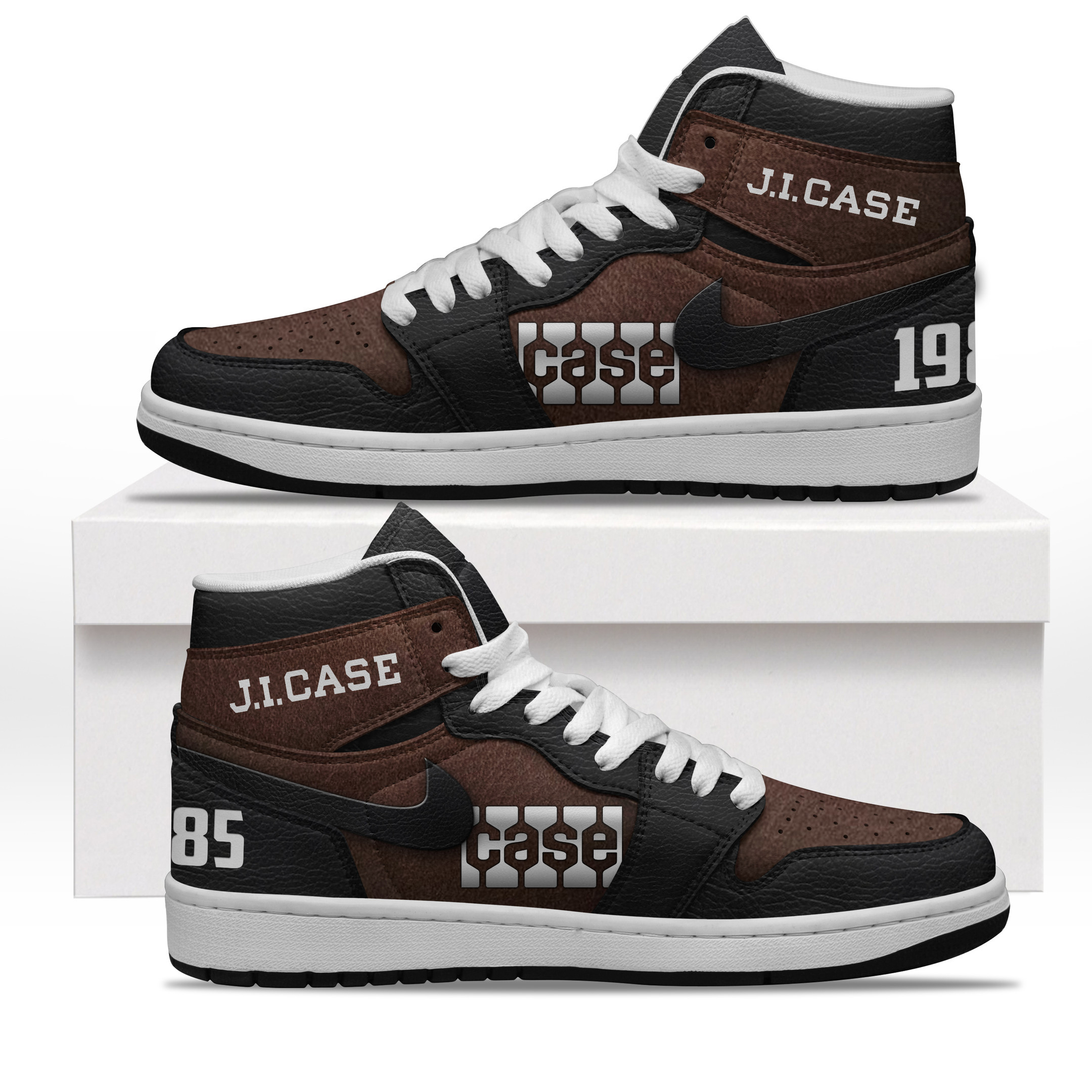 JWFancy J.I. Case High Sneakers Shoes For Men And Women