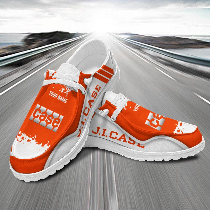JWFancy J.I. Cases Hey Dude Shoes Wally Men's Lace Up Loafers Comfortable For Men And Women