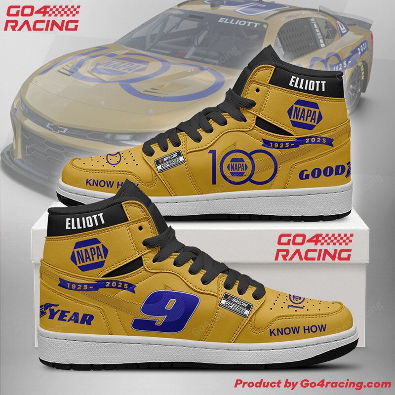 JWFancy Jimmie Johnson - Hendrick Motorsports AJ1 High Sneakers Shoes For Men And Women