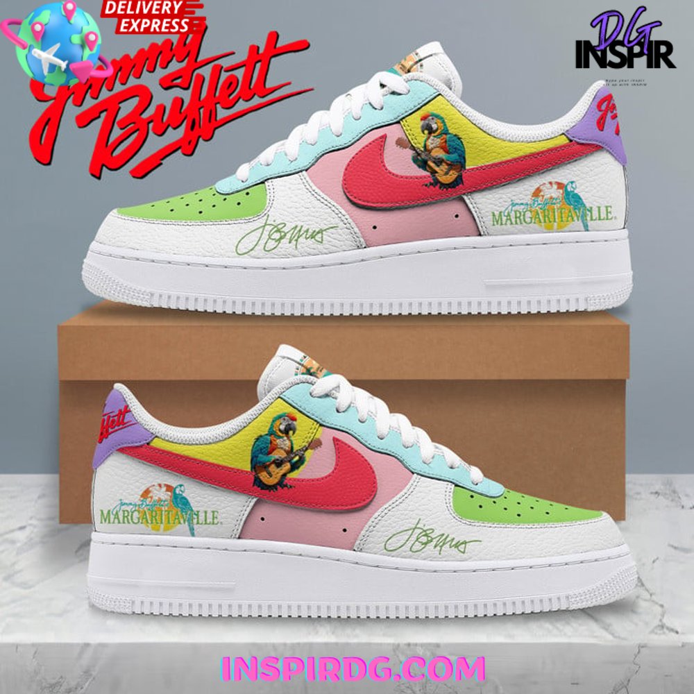JWFancy Jimmy Buffett Air Low-Top Sneakers Shoes For Men And Women