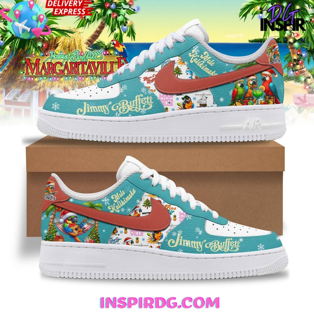 JWFancy Jimmy Buffett Air Low-Top Sneakers Shoes For Men And Women