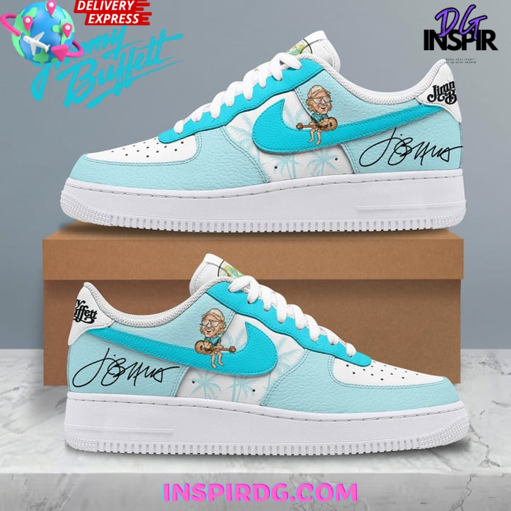 JWFancy Jimmy Buffett Air Low-Top Sneakers Shoes For Men And Women