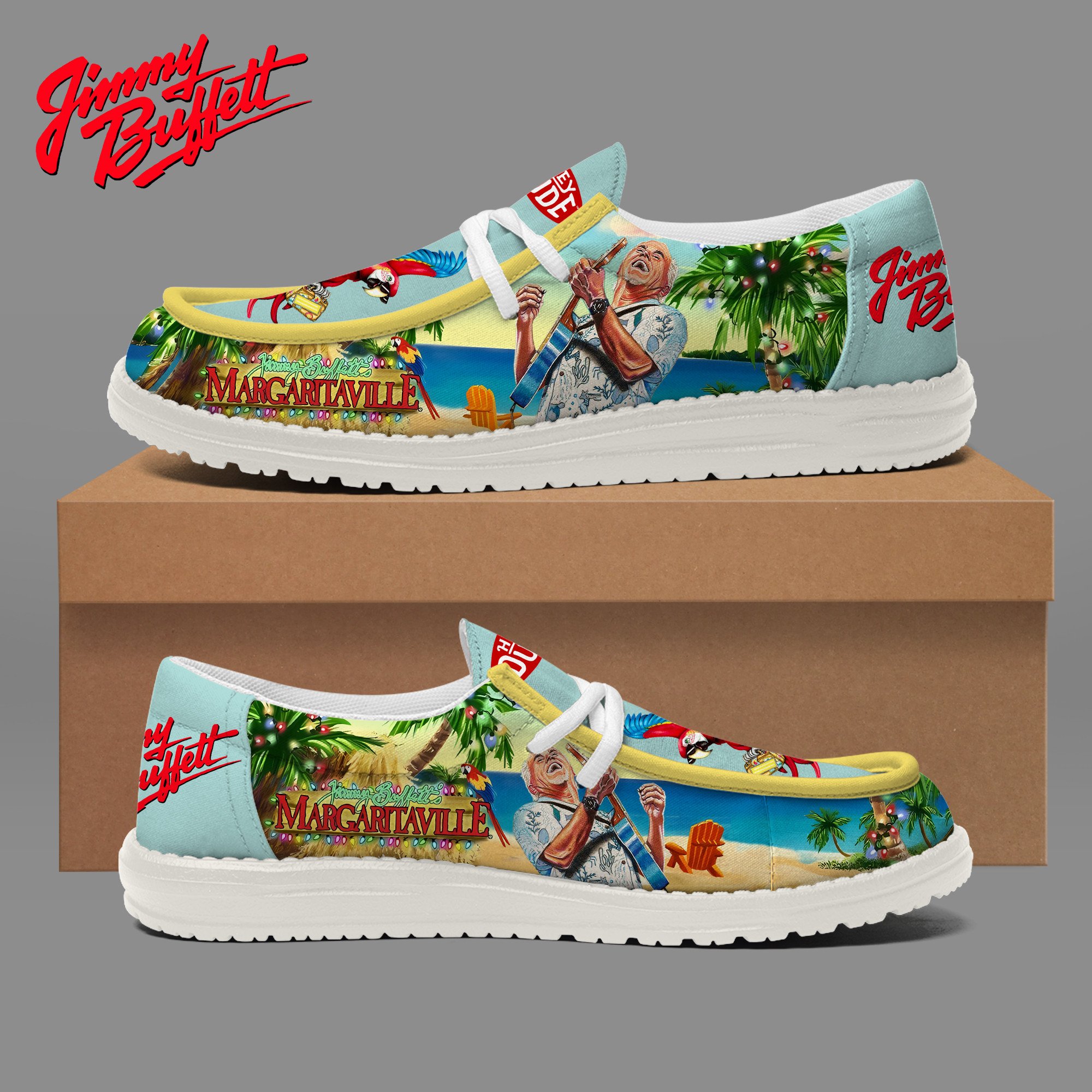 JWFancy Jimmy Buffett – Custom Name Hey Dude