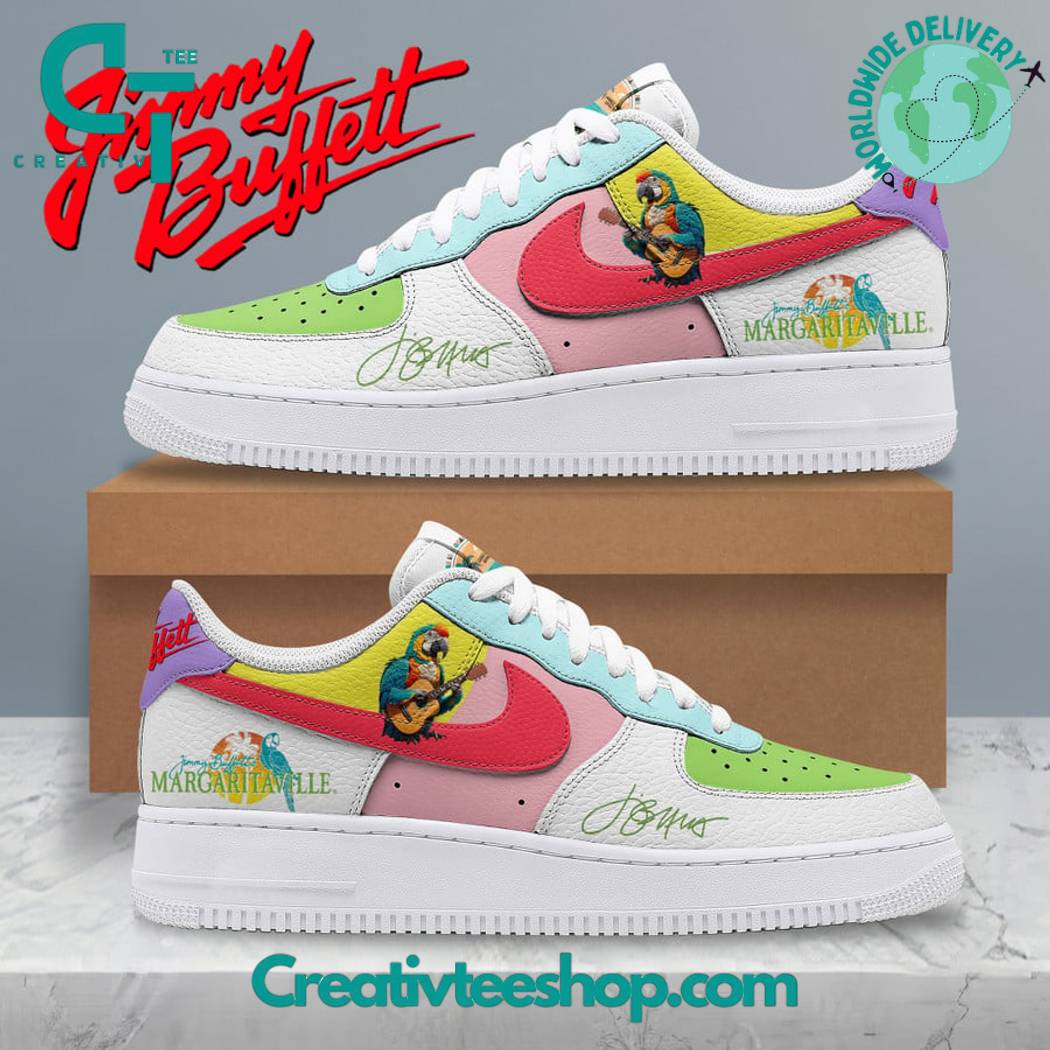 JWFancy Jimmy Buffett MargaritaVille Air Low-Top Sneakers Shoes For Men And Women