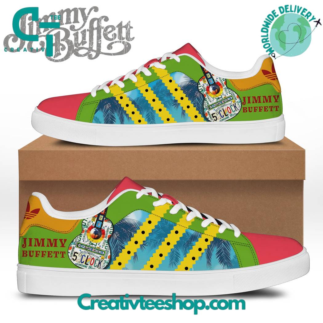 JWFancy Jimmy Buffett Skate Stan Shoes Sneakes For Men And Women