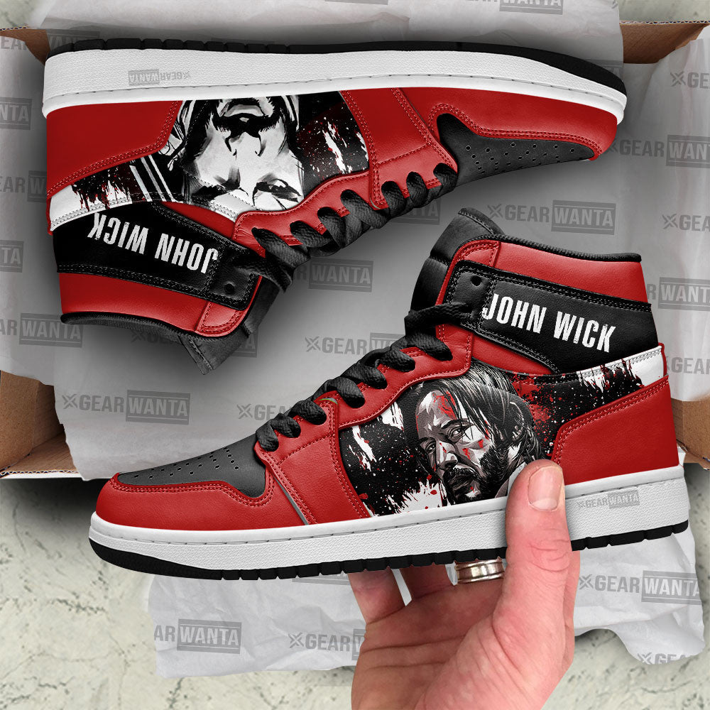 JWFancy John Wick AJ1 High Sneakers Shoes For Men And Women