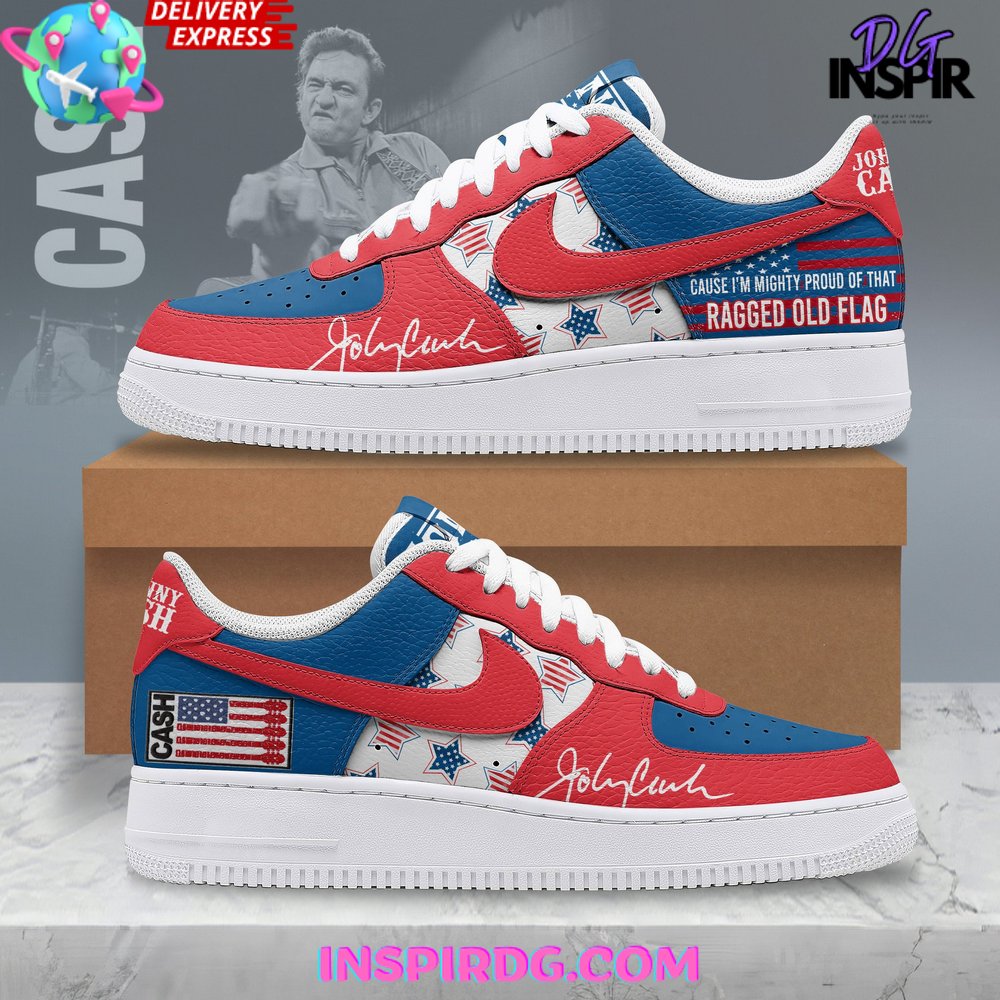 JWFancy Johnny Cash Air Low-Top Sneakers Shoes For Men And Women