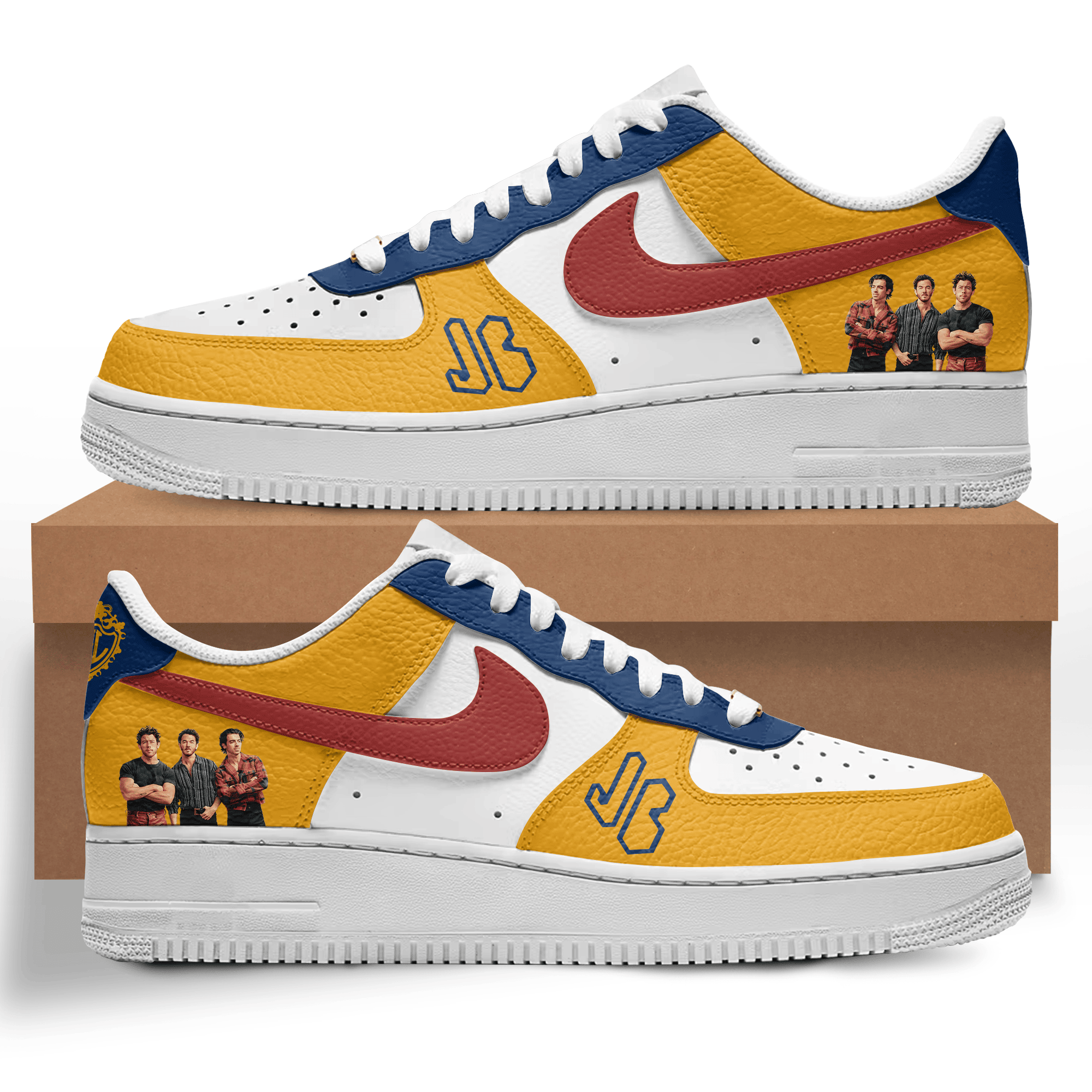JWFancy Jonas Brothers Air Low-Top Sneakers Shoes For Men And Women