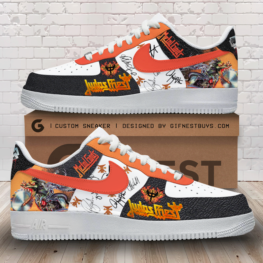 JWFancy Judas Priest Air Low-Top Sneakers Shoes For Men And Women