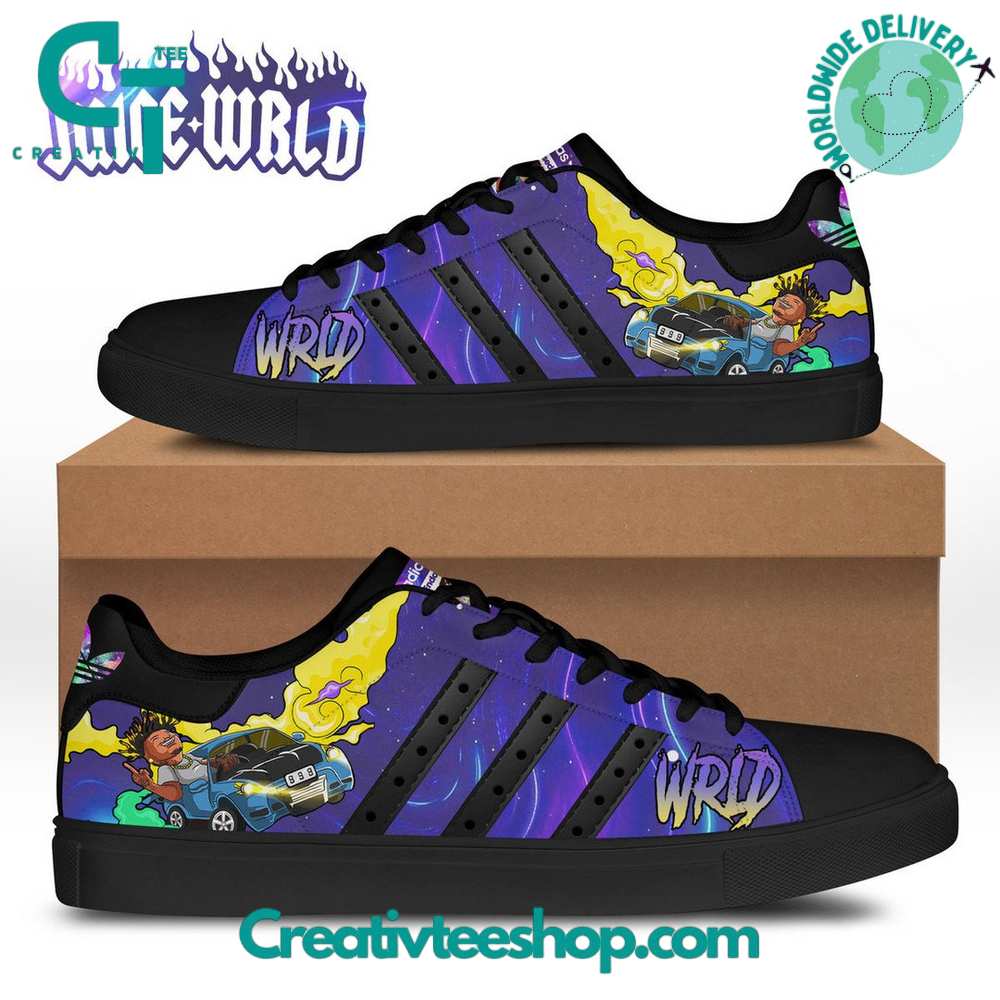 JWFancy Juice Wrld Skate Stan Shoes Sneakes For Men And Women