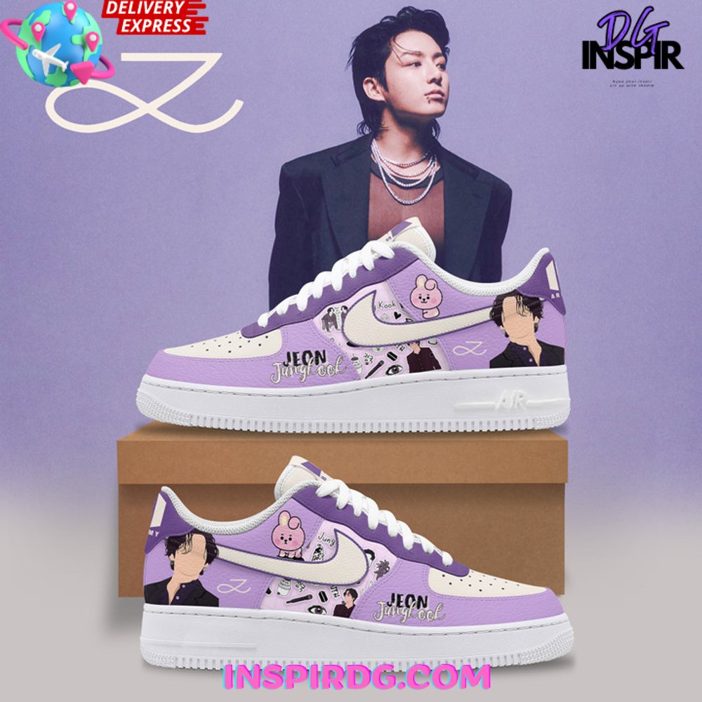 JWFancy Jungkook BTS Air Low-Top Sneakers Shoes For Men And Women