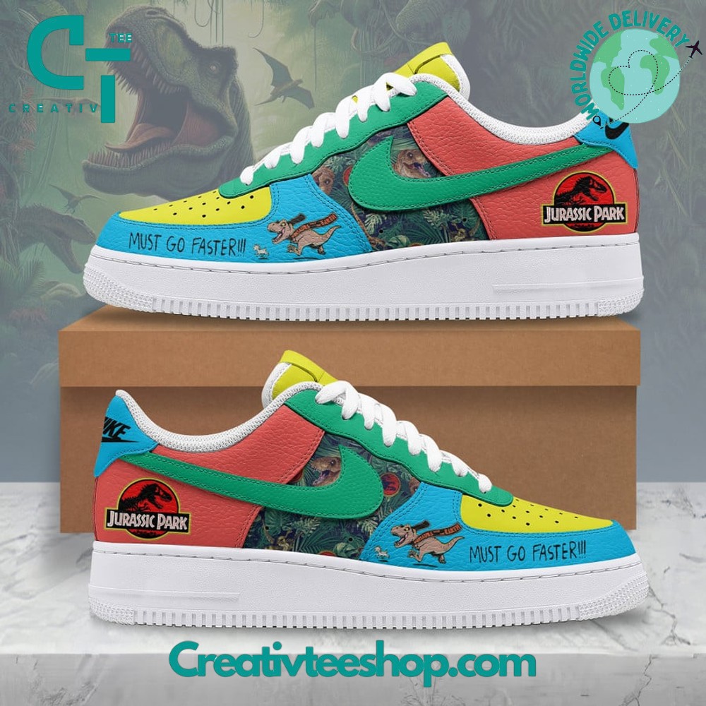 JWFancy Jurassic Park Air Low-Top Sneakers Shoes For Men And Women