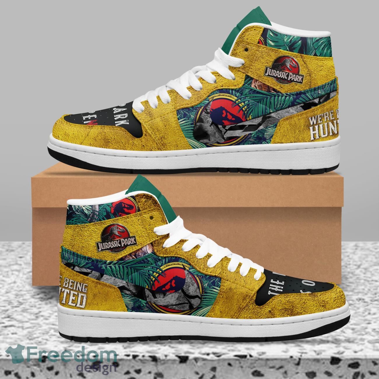 JWFancy Jurassic Park AJ1 High Sneakers Shoes For Men And Women