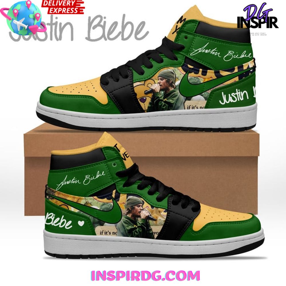 JWFancy Justin Bieber AJ1 High Sneakers Shoes For Men And Women