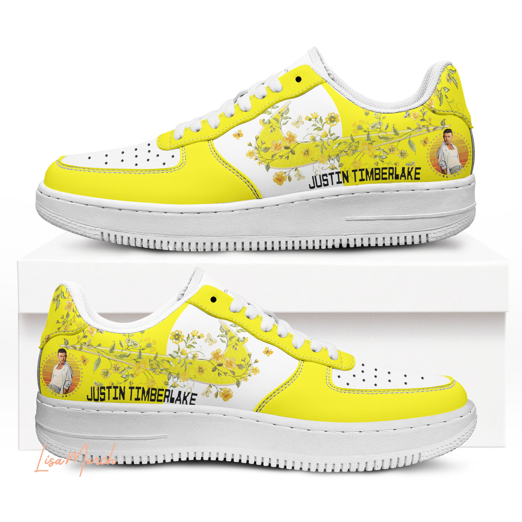 JWFancy Justin Timberlake Air Low-Top Sneakers Shoes For Men And Women
