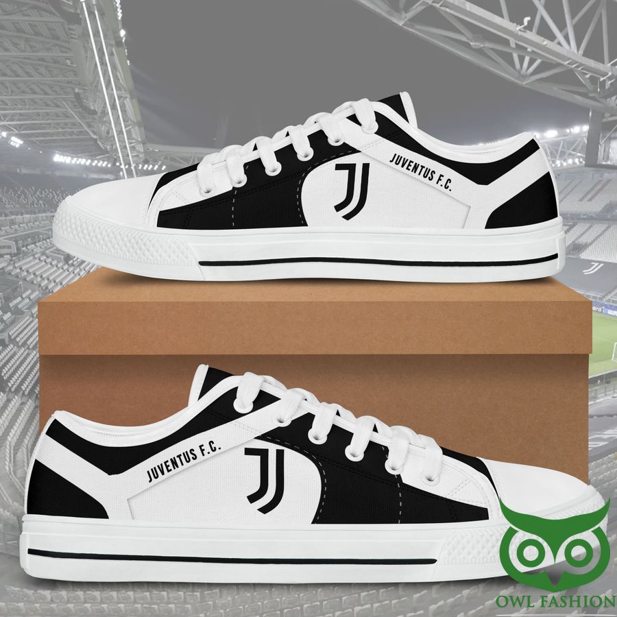 JWFancy Juventus FC Low Top Canvas Sneakers Shoes For Men And Women