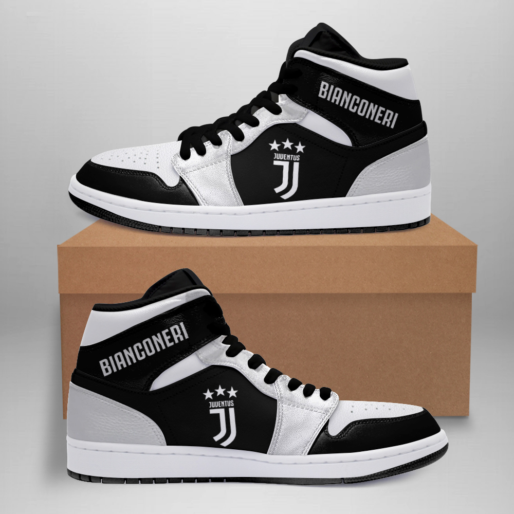 JWFancy Juventus FC Serie A AJ1 High Sneakers Shoes For Men And Women