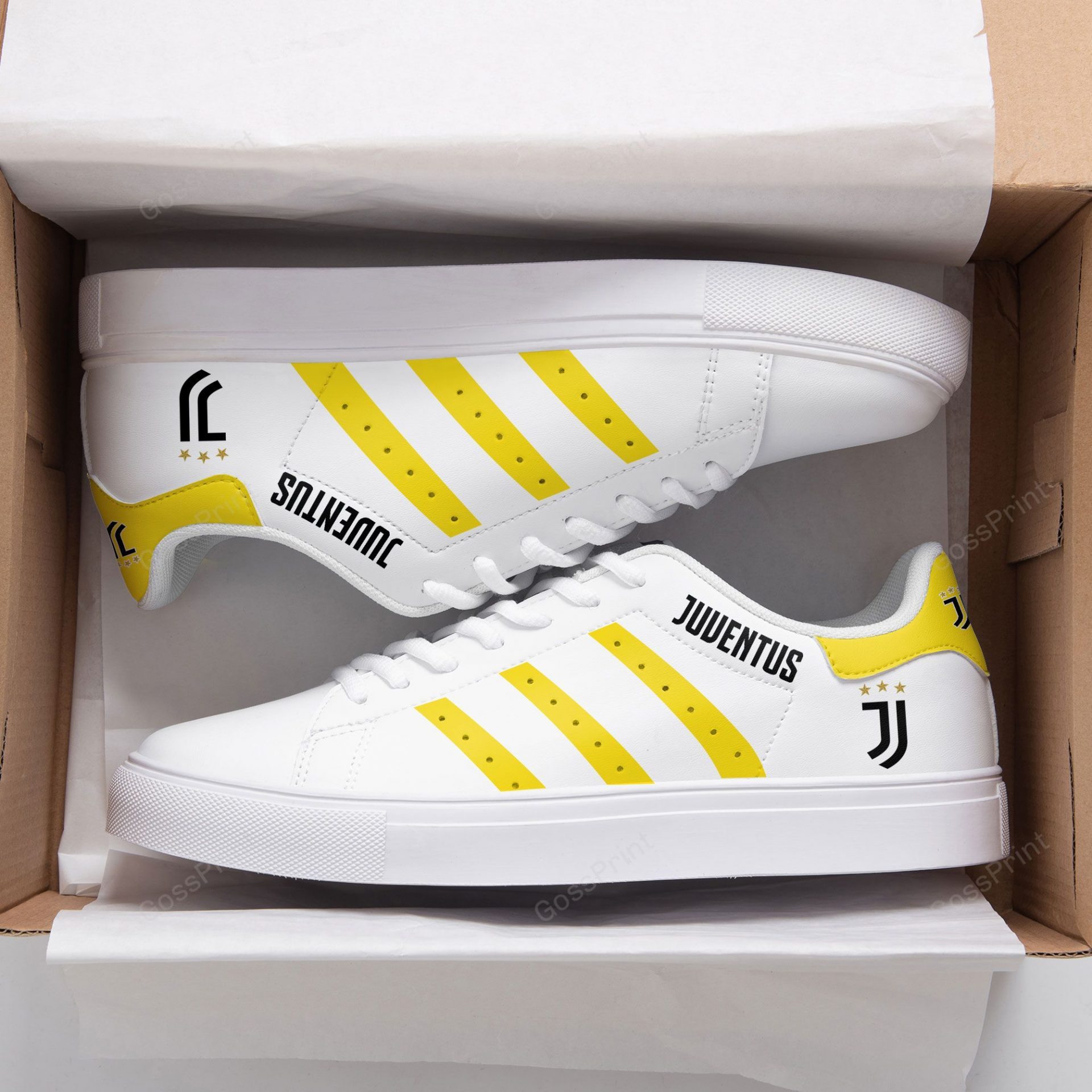 JWFancy Juventus FC Skate Stan Shoes Sneakes For Men And Women