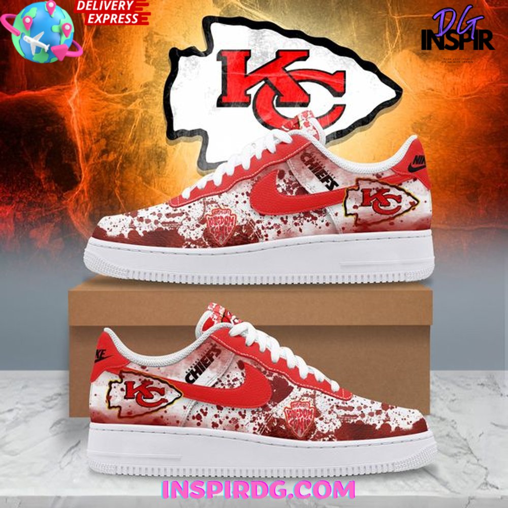 JWFancy Kansas City Chiefs Air Low-Top Sneakers Shoes For Men And Women