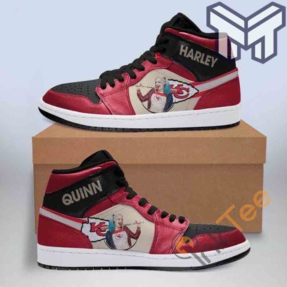 JWFancy Kansas City Chiefs AJ1 High Sneakers Shoes For Men And Women