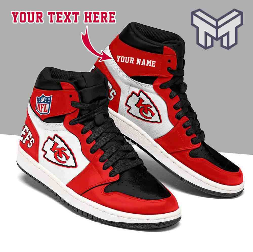 JWFancy Kansas City Chiefs AJ1 High Sneakers Shoes For Men And Women