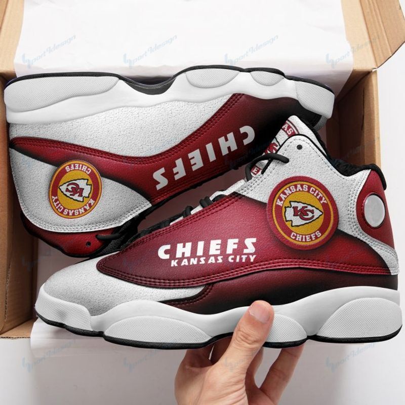 JWFancy Kansas City Chiefs AJ13 Sneakers Shoes For Men And Women