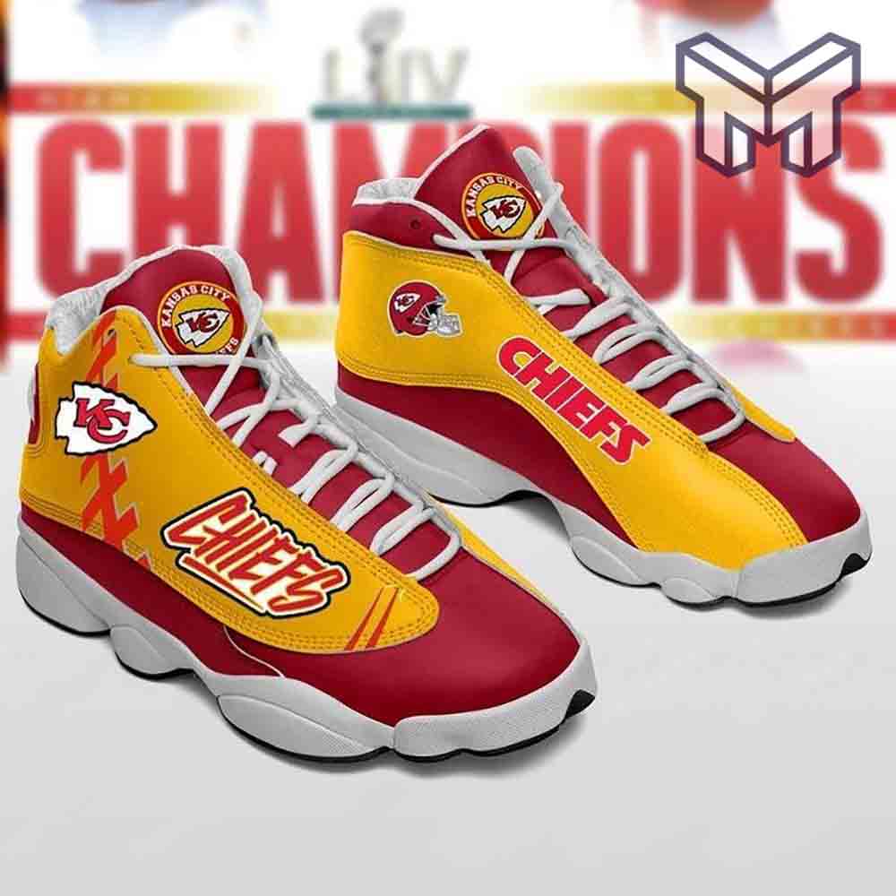JWFancy Kansas City Chiefs AJ13 Sneakers Shoes For Men And Women