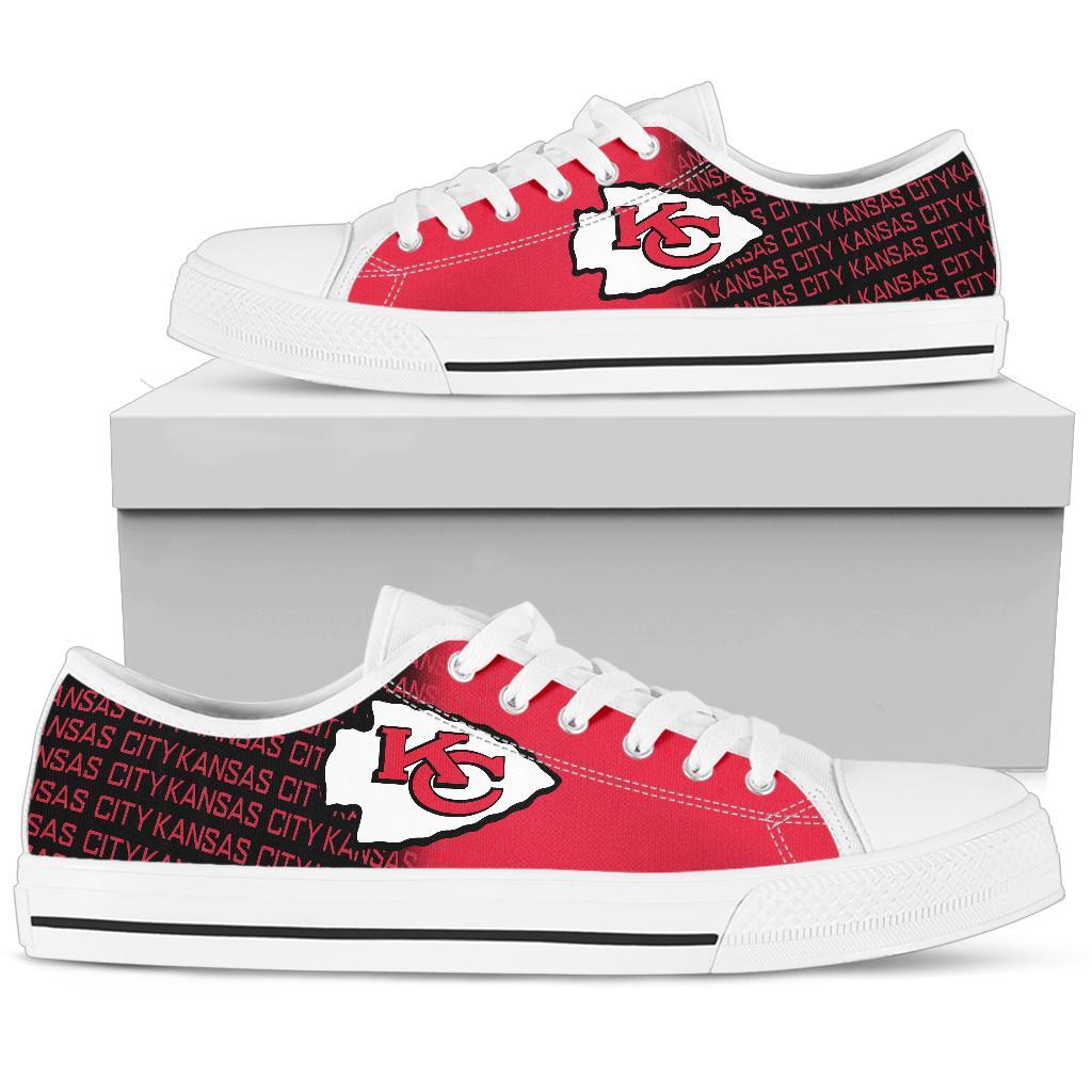 JWFancy Kansas City Chiefs Low Top Canvas Sneakers Shoes For Men And Women