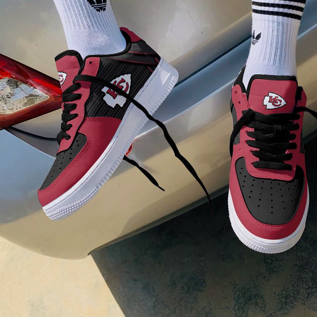 JWFancy Kansas City Chiefs NFL Air Low-Top Sneakers Shoes For Men And Women
