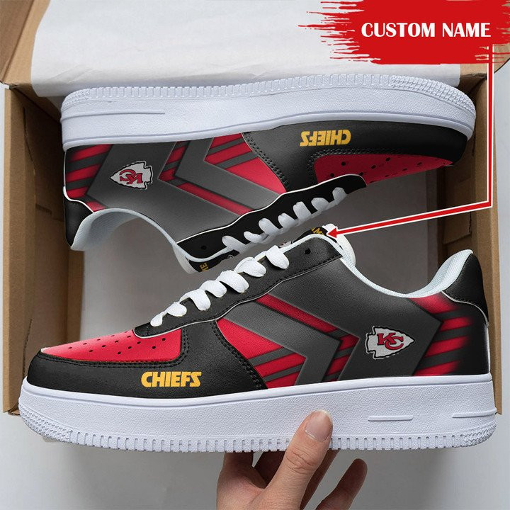 JWFancy Kansas City Chiefs NFL Air Low-Top Sneakers Shoes For Men And Women