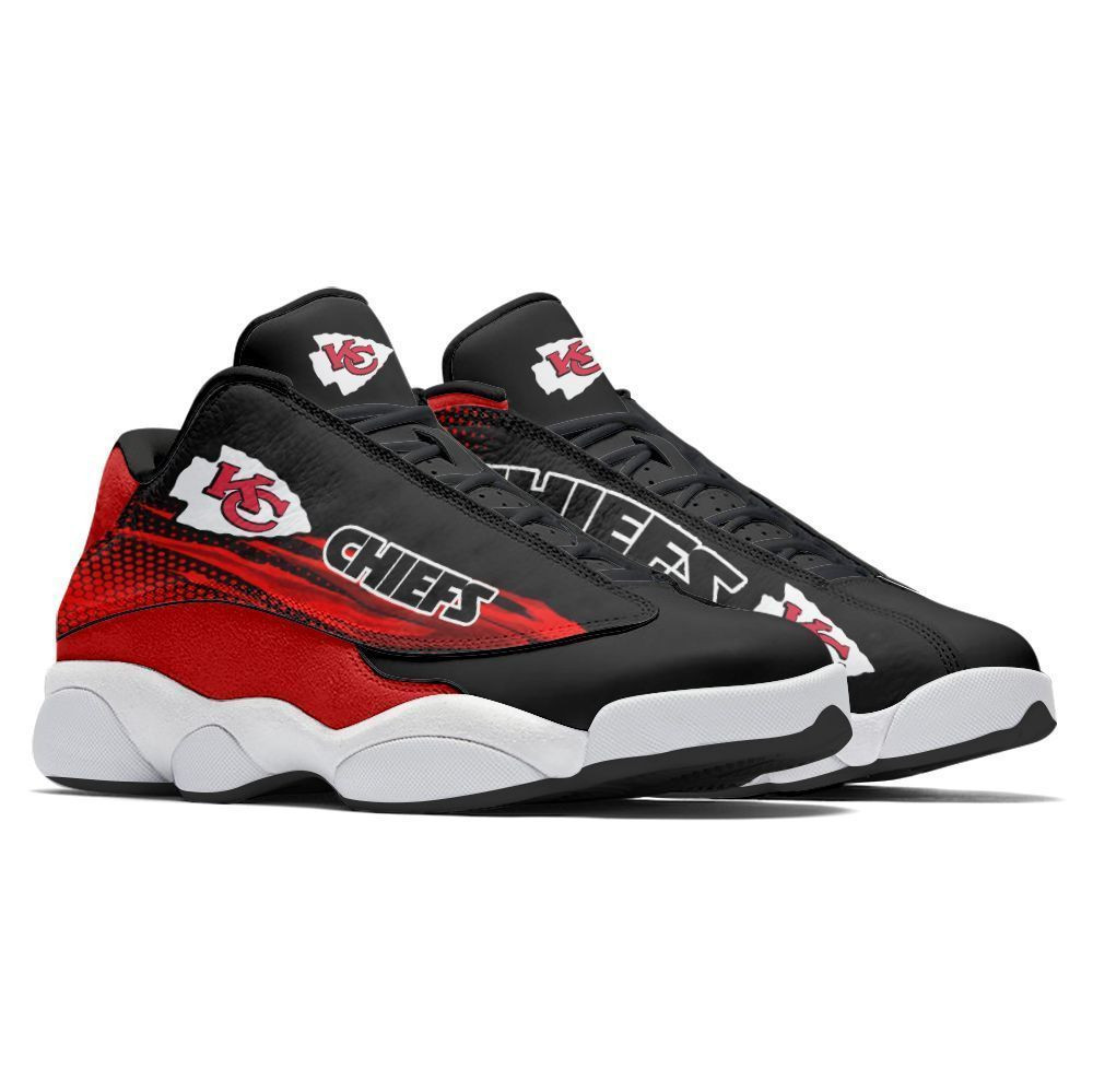 JWFancy Kansas City Chiefs NFL AJ13 Sneakers Shoes For Men And Women