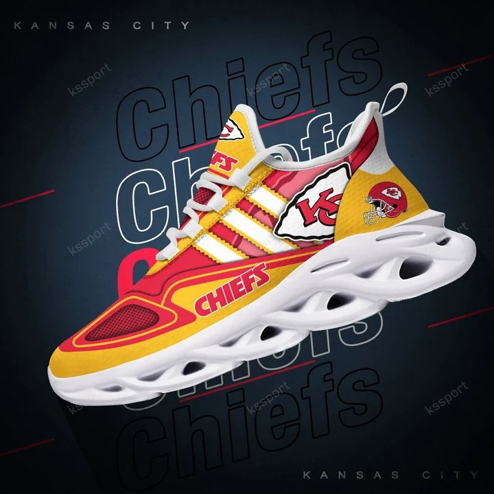 JWFancy Kansas City Chiefs NFL Max Soul Shoes Sneakers For Men And Women