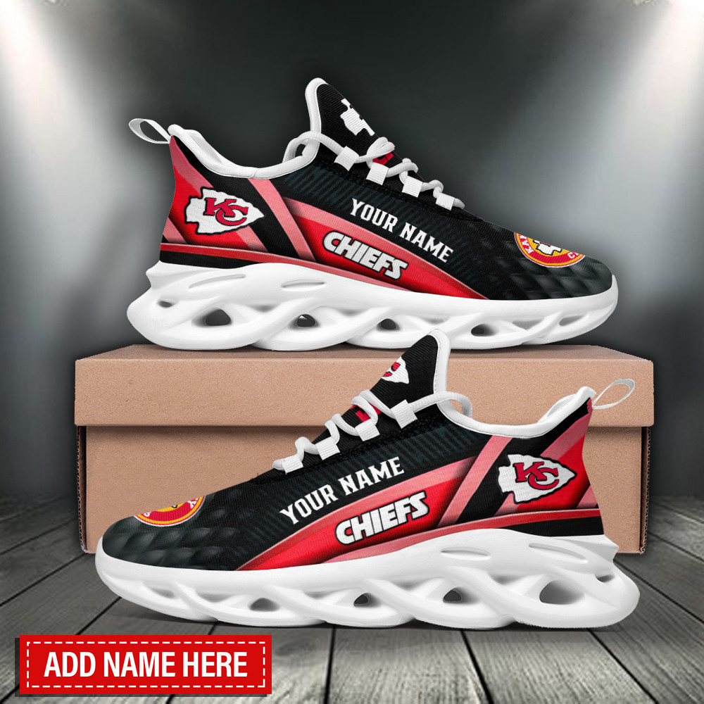 JWFancy Kansas City Chiefs NFL Max Soul Shoes Sneakers For Men And Women