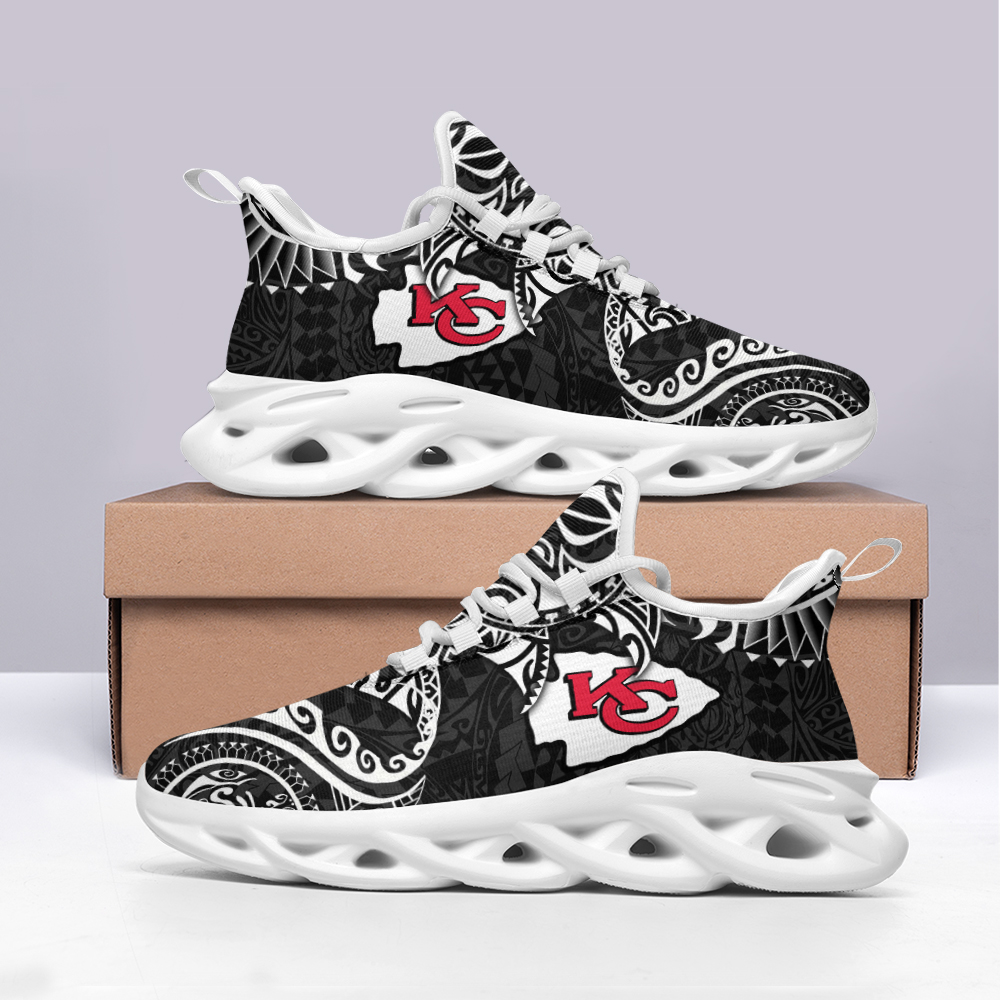 JWFancy Kansas City Chiefs NFL Max Soul Shoes Sneakers For Men And Women